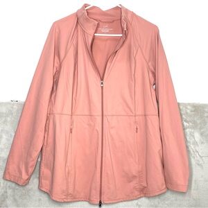 J. Jill Fit out & about shirt tail jacket Dusty Rose 
Size Medium